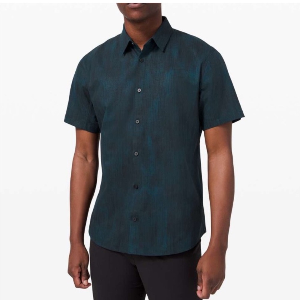 Lululemon Airing Easy SS Buttondown Orientate
Blue Borealis Multi Ventlight Mesh